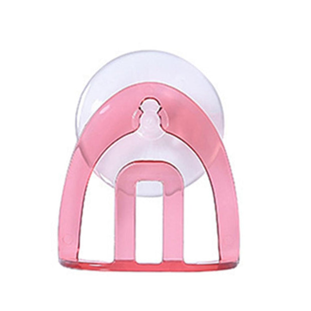 ventouse porte éponge rose
