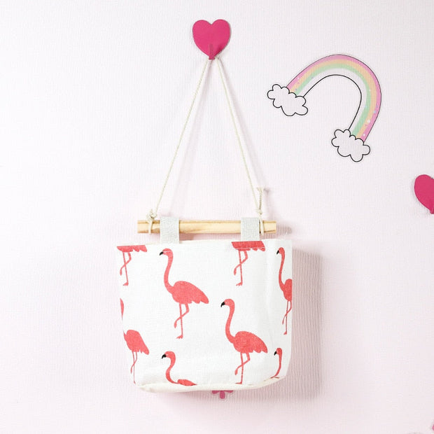 Petit panier de rangement mural